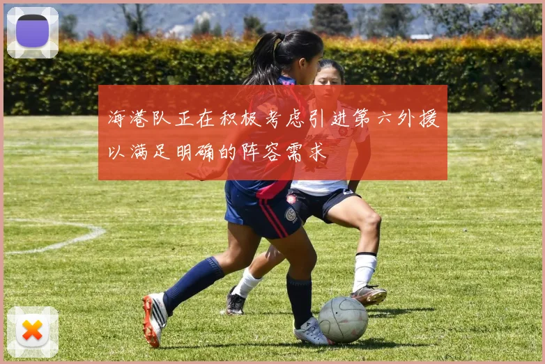 海港队正在积极考虑引进第六外援以满足明确的阵容需求